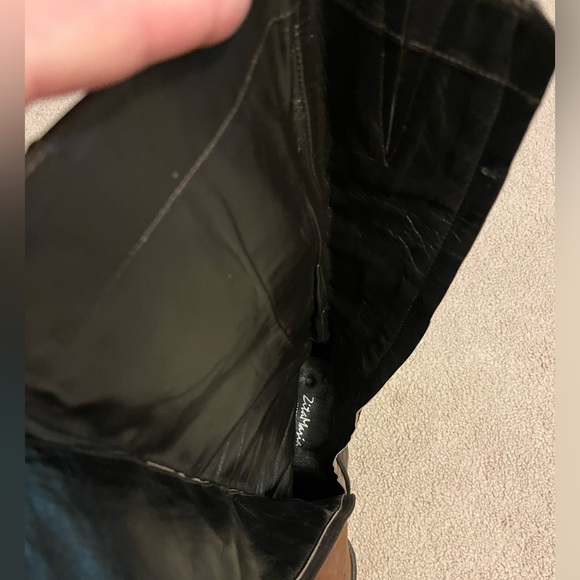 Women’s Zita Maria patchwork leather boots with side zipper. Size 8.5 - Picture 10 of 10